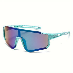 Gafas de Sol Deportivas Polarizadas Estilo Punk para Mujer y Hombre, Ciclismo 2024, Marca de Lujo, Diseño de Una Pieza, Gafas de Sol Tipo Escudo para Damas - Product Image 1