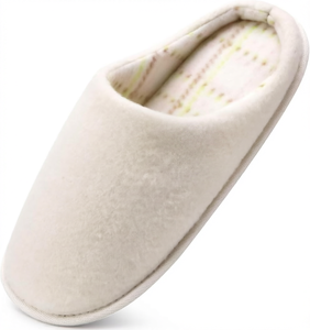 Pantuflas de Pareja con Logotipo Personalizado, Pantuflas de Felpa Suave, Zapatillas de Casa para Invierno - Product Image 1