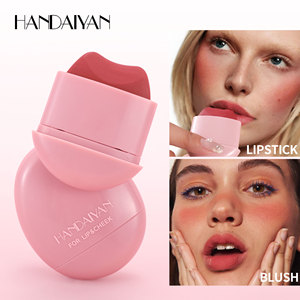 HANDAIYAN Pebble Pocket Blush Cream Tint <strong>Stick</strong> 5 Colors <strong>Blusher</strong> for Lip Cheek - Product Image 2