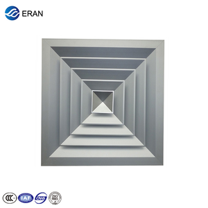 <span class=keywords><strong>Grille</strong></span> d'aération carrée en plastique à quatre voies <span class=keywords><strong>Grille</strong></span> d'aération en rangée - Product Image 4