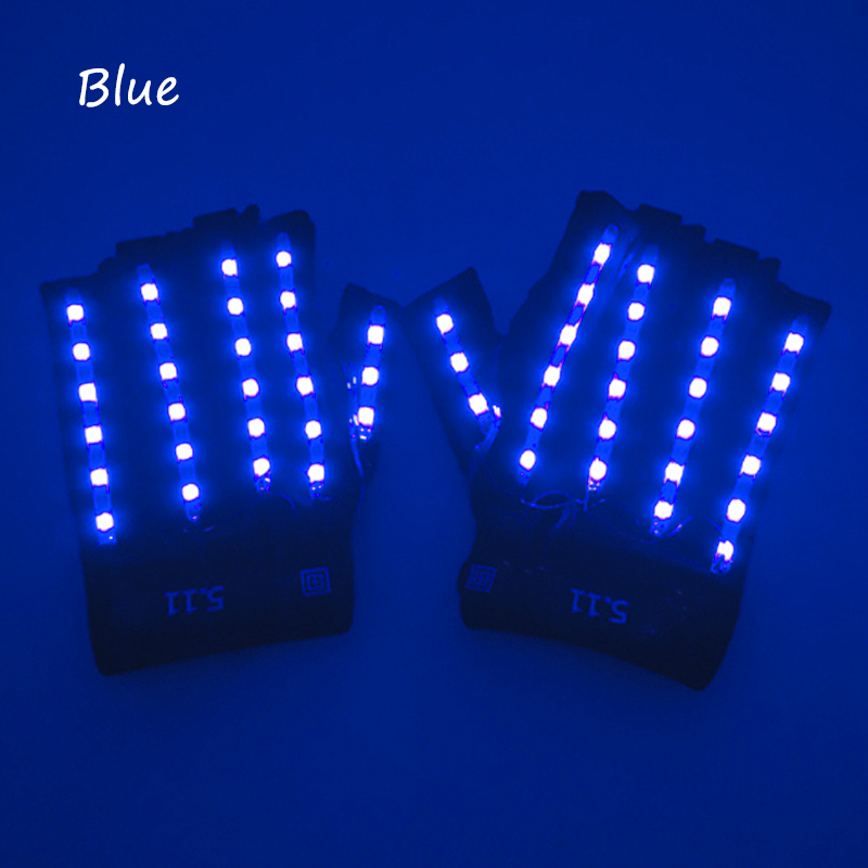 Gants bleus