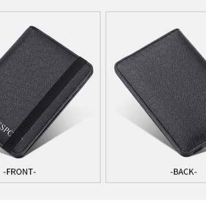 Cartera de Viaje de Moda para Hombre, con Forro de Poliéster, Personalizada con Bloqueo RFID, con Compartimento para Pasaportes Familiares - Product Image 3