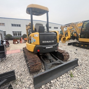 Miniexcavadora Komatsu PC50MR <span class=keywords><strong>de</strong></span> <span class=keywords><strong>Segunda</strong></span> <span class=keywords><strong>Mano</strong></span> con Pocas Horas <span class=keywords><strong>de</strong></span> Trabajo, 5t, con Orugas Hidráulicas <span class=keywords><strong>de</strong></span> Goma Duraderas para Agricultura - Product Image 3