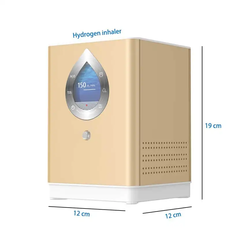 150Ml Pem Water Elektrolyse Hho Genererende Machine Gas Inademen Zuurstof En Waterstof Generator Inhalator