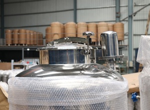 Mini contenedor de agua de caudal pequeño, equipo Industrial, almacenamiento de 1000L, tanque de agua estéril de acero inoxidable 304 - Product Image 2