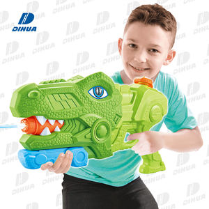 Pistola de agua t-rex para niños, 3 boquillas, juguete de verano, agua de 8 metros de alcance, 660ml de capacidad - Product Image 2