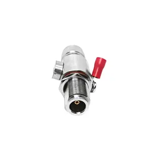 Ống xả khí Suger arrester 0-6G N Nam để N nữ vách ngăn sét bảo vệ tăng arrester