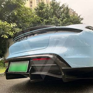 Lèvre arrière en Fiber de carbone <span class=keywords><strong>s</strong></span>èche Style OD pour <span class=keywords><strong>Porsche</strong></span> <span class=keywords><strong>Taycan</strong></span> 4S <span class=keywords><strong>Turbo</strong></span> <span class=keywords><strong>S</strong></span> 2020-2022 - Product Image 4
