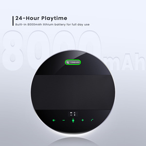 Inalámbrico/diente azul/USB omnidireccional 360 ° recoger altavoz de conferencia en cadena Margarita - Product Image 2