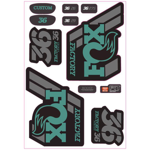 Adesivi in Offerta Stampa Fox Factory 32/<span class=keywords><strong>36</strong></span> per Mountain Bike Adesivi per <span class=keywords><strong>Forcella</strong></span> Bici Accessori con Stampa Personalizzata per Bici - Product Image 4