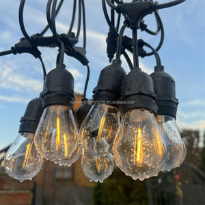 10m 15m năng lượng mặt trời S14 nhựa <span class=keywords><strong>Led</strong></span> Bulb 2700K đèn ấm <span class=keywords><strong>String</strong></span> ánh sáng - Product Image 6