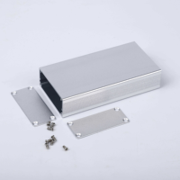 Boîtier en aluminium extrudé OEM 57*24*110mm, anodisé, pour kiosque de jeu, châssis pour distributeur automatique, contrôleur de jeu d'arcade