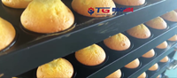 Machine de fabrication de biscuits et de cupcakes à production à grande vitesse avec fonctions multiples
