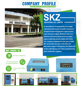 Analizzatore di Umidità a Infrarossi <span class=keywords><strong>Online</strong></span> SKZ111J, Controllo Non-Contatto in Tempo Reale del Contenuto di Umidità dei Prodotti, Gamma 0-99% per Alimenti - Product Image 6