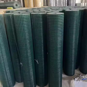 Rouleaux de grillage soudé galvanisé hautement antirouille, calibre 16, 17, 18, avec revêtement en PVC vert - Product Image 3