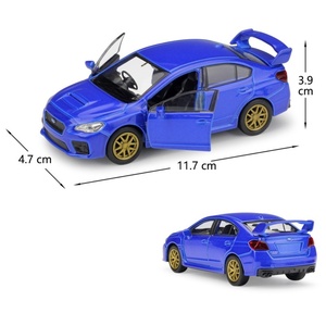 Modellino Auto in Metallo 1:36 per Collezione WRX STI Racing con Funzione Pull Back - Product Image 1