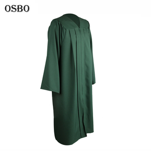 Robes de chœur en polyester blanc pour la remise des diplômes, fabriquées en Chine - Product Image 6