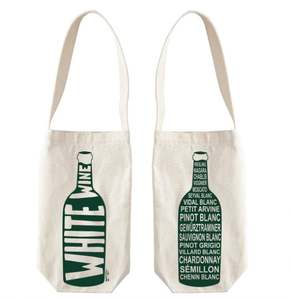 Bolsas de Vino de Lona de Algodón con Asa, Personalizadas con Logotipo, para Regalo, al por Mayor - Product Image 6