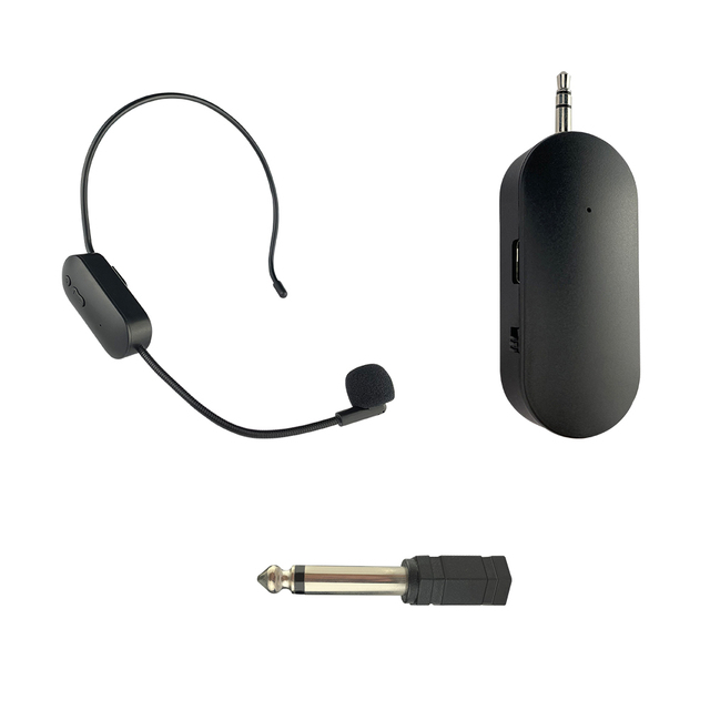 Top Sale Uhf Wireless Headset Headworn Microphone for Karaoke Speaker, Amplifier Wireless Microphone Headset Microphone