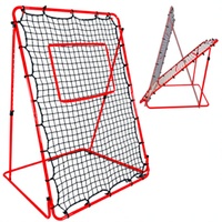 Filet de rebond pliable d'extérieur en acier KD 180*122cm pour entraînement de baseball et de football en extérieur