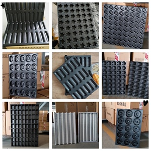 Nhà Máy Hàng Loạt Tùy Chỉnh Vuông Bánh Mì Nướng Hộp Hình Chữ Nhật Sóng Loaf Pan Với Nắp - Product Image 6