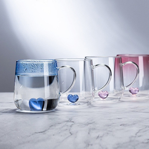 <span class=keywords><strong>Taza</strong></span> <span class=keywords><strong>de</strong></span> Vidrio <span class=keywords><strong>de</strong></span> 400 ml, <span class=keywords><strong>Taza</strong></span> <span class=keywords><strong>de</strong></span> Vidrio <span class=keywords><strong>de</strong></span> Borosilicato, <span class=keywords><strong>Diseño</strong></span> <span class=keywords><strong>de</strong></span> Dibujos Animados, Aislada al Vacío, para Té y Café, <span class=keywords><strong>con</strong></span> Asa - Product Image 2