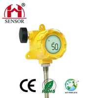 Jauge de température et de pression de carburant hydraulique numérique alimentée par batterie, 100 mm, intelligente, sans fil 4G, capteur de niveau de réservoir d'eau liquide