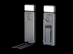 Luz de lectura LED portátil con clip, recargable por USB tipo C, con logotipo personalizado de fábrica, con 3 colores ámbar para leer en la cama. - Product Image 2