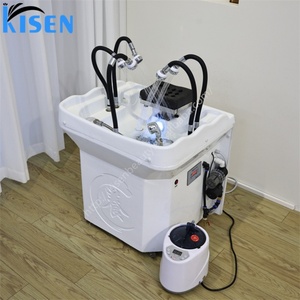 Kisen Japanness Head Spa : Traitement Capillaire Thaïlandais, Massage de la Tête, Soin Lumineux, Bac à Shampooing Portable Mobile pour Salon, Sans Plomberie Requise - Product Image 2