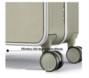 Bagage à roulettes en aluminium léger de luxe pour <span class=keywords><strong>valise</strong></span> rigide PC unisexe avec <span class=keywords><strong>roues</strong></span> pivotantes pour <span class=keywords><strong>valise</strong></span> de voyage <span class=keywords><strong>cabine</strong></span> - Product Image 5