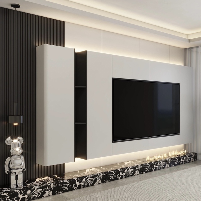 2026 Modern Multifunctional Stylish Tv Stand Base Cabinet for Living Room Bedroom Home Furniture With Tv Application Kitchen Use