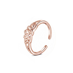 Waterproof Stainless Steel <b>Gold</b> Plated Crown Shaped Adjustable <b>Toe</b> Midi <b>Ring</b> Summer Beach Foot Jewelry - Product Image 1