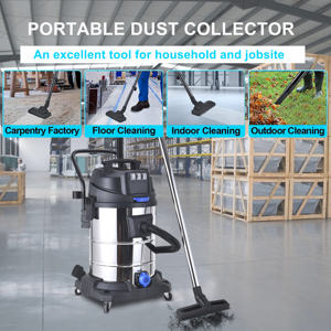 Aspiradora Eléctrica Ciclónica de Alta Calidad para Limpieza Profunda, Motor Dual, Profesional, para Hotel, Auto y Uso en Exteriores - Product Image 2