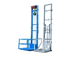 Elektrischer Hydraulischer Aufzug 1000kg Tragfähigkeit 11m Hubhöhe Fracht-Aufzug für Kleine Lagerhallen Industrielle Fabriknutzung