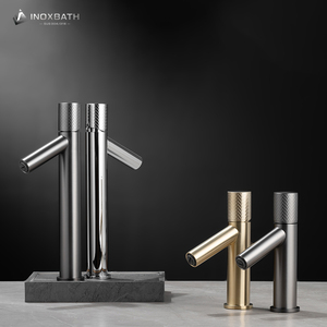 Rubinetto <span class=keywords><strong>Miscelatore</strong></span> per Lavabo con Installazione Facile, Montaggio su Piano a Foro Singolo, <span class=keywords><strong>Acqua</strong></span> Calda e <span class=keywords><strong>Fredda</strong></span> - Product Image 2