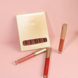 Factory Wholesale 6 Colors Matte Mineral Waterproof Liquid <b>Lip</b> <b>Gloss</b> Base High Pigment Vegan Hydrating Long Lasting Private - Product Image 5