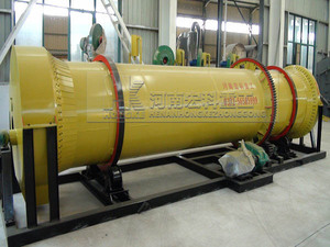 Línea de Producción de Fertilizantes Orgánicos de Alta Eficiencia de 0.6*8m, Secador de Tambor Rotatorio para Estiércol de Pollo, Caja de Engranajes para Secado de Desechos Animales - Product Image 3