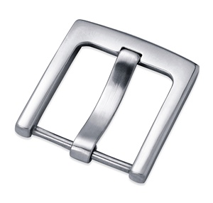 40mm fibbia in acciaio inox da uomo per la testa della cintura in metallo con fibbie fai da te decorazione artigianale manuale - Product Image 4