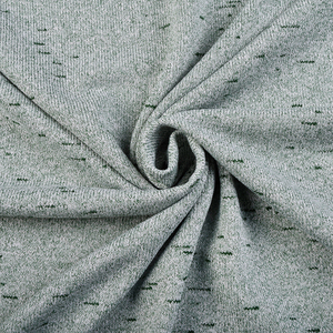 Tela de lino de alta calidad Hand Feeling 95% poly5 % spandex Hacci Rib con melocotón cepillado para Pijamas - Product Image 4