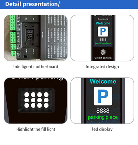 Sistema di Controllo Accessi per Parcheggi con Barriera Automatica Articolata, Lettore RFID a Lungo Raggio e Telecomando - Product Image 3