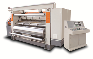 Machine de fabrication de boîtes en carton ondulé automatique à 3 plis personnalisée WJ100-1600, ligne de production de carton ondulé - Product Image 4