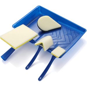Ensemble de tampons de peinture de fenêtre de bordure d'angle de 7 pouces pour murs et plafonds Recharges de tampons de peintre avec fonction de retouche de garniture - Product Image 3