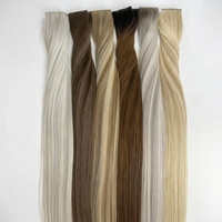 Nouvelle Arrivée Extensions de Cheveux Vietnamiens Remy Vierges 100% Naturels Non Traités, Fines, Invisibles, Double Drawn, pour Toutes les Couleurs