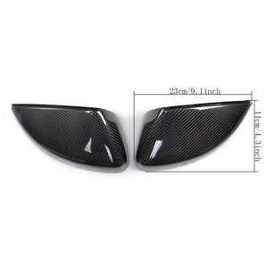 Car-Styling 1 par de cubiertas de espejo de revisión lateral de reemplazo de fibra de carbono para <span class=keywords><strong>Audi</strong></span> A3 S3 <span class=keywords><strong>RS3</strong></span> 8V 2013 - 2016 sin asistencia lateral - Product Image 6