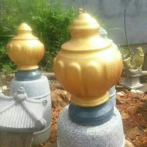 Moule en plastique en forme de boule de béton préfabriqué de matériel d'ABS pour les dispositifs décoratifs extérieurs pour le jardin et l'usage extérieur - Product Image 5