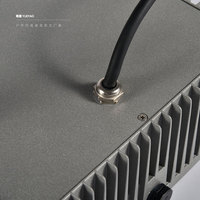 Projecteur LED RVB réglable 12W IP66 220V SMD Chip Square Design blanc chaud 3000K-6000K pour une utilisation extérieure de stade et de jardin