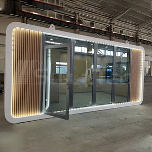 Capsule d'hôtel modulaire de luxe écologique pour auberge, appartement, aéroport - Product Image 3