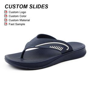 OLICOM Ordine all'Ingrosso di Sandali <span class=keywords><strong>da</strong></span> Spiaggia per <span class=keywords><strong>Uomo</strong></span>, Ciabatte con Logo Personalizzato, Sandali Estivi Piatti, Morbidi Infradito Sportivi in EVA, Infradito Personalizzati - Product Image 1