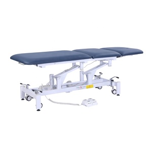 Mesa de tratamiento eléctrica Hi-Lo, elevador de cama Babath, mesa de masaje, camilla, examen de Cardiología, sofá, muebles de osteopatía - Product Image 6