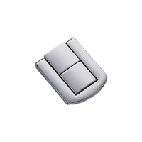 Serrure de fermoir en alliage de zinc rétro de luxe pour accessoires de boîte-cadeau de boîte à bijoux
